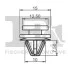 Кліпса кріплення (затискач) FA1 41-40003.5 Fischer Automotive One (FA1) 41400035 (фото 2)