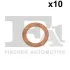 Ущільнювальне кільце 12.0*18.0*1.0 mm( (вир-во Fischer) 547.870.010