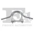 OBEJMA RURY WYD. VOLVO XC90 D5 02- 60MM Z UCHWYTEM Fischer Automotive One (FA1) 555960 (фото 1)