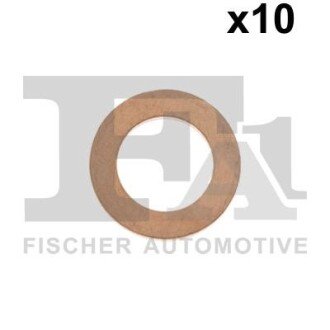 PODKLADKA MIEDZ.12X20X1.5 /10 SZT/ Fischer Automotive One (FA1) 597870010 (фото 1)
