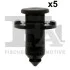 Кліпса кріплення (затискач) FA1 72-20002.5 Fischer Automotive One (FA1) 72200025 (фото 1)