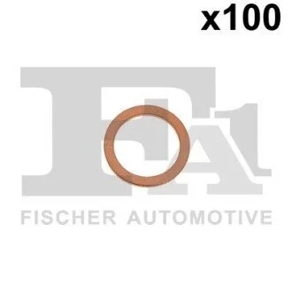 FISCHER Подкладка (шайба) медная 10x14x1мм (773.520602.290) Fischer Automotive One (FA1) 722.520.100 (фото 1)