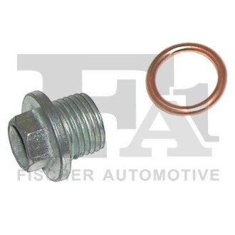 FISCHER К-т пробка поддона (слив масла) M16*1,5 L=12 mm OAS 088 +шайба 968.330 RENAULT Fischer Automotive One (FA1) 727.120.011 (фото 1)