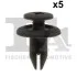 SPINKA KOLEK ROZPOROWY 5-SZT Fischer Automotive One (FA1) 73300015 (фото 1)