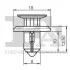 SPINKA KLIPS MOCUJACY 5-SZT Fischer Automotive One (FA1) 75300065 (фото 2)