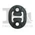 FISCHER NISSAN кріплення глушника Micra 00- (мат. EPDM) 753-728