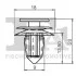 Кліпса кріплення (затискач) FA1 75-40006.5 Fischer Automotive One (FA1) 75400065 (фото 2)