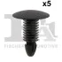 SPINKA ZASLEPKA MOCUJACA CZARNA 5-SZT 76100015