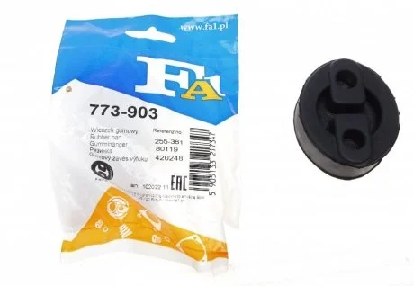 Резинка глушителя Mitsubishi Pajero 3.2 00-12 / Toyota Avensis 2.0 03-08 / Heundai 1.4 11-12 Fischer Automotive One (FA1) 773-903