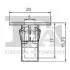 Кліпса кріплення (затискач) FA1 77-60001.5 Fischer Automotive One (FA1) 77600015 (фото 2)