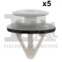 SPINKA KLIPS MOCUJACY 5-SZT Fischer Automotive One (FA1) 78400075 (фото 1)