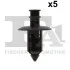 SPINKA KOLEK ROZPOROWY 5-SZT Fischer Automotive One (FA1) 79300165 (фото 1)
