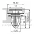 SPINKA KLIPS MOCUJACY 5-SZT Fischer Automotive One (FA1) 79400445 (фото 2)