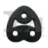 FISCHER SSANGYONG Серьга глушителя KYRON 2.0 Xdi 05-, REXTON / REXTON II 2.7 Xdi 02- 873-912