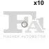 Podkіadka miedziana 12x15.5x1. 12x15.5x1.5, woreczek 10 sztuk Fischer Automotive One (FA1) 875760010 (фото 1)