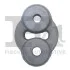 FISCHER HYUNDAI Серьга глушителя Lantra -95, S Coupe  -96. 893-904