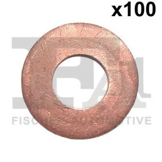 Шайба теплового захисту, система упорскування/Cu 7,00 x 16,00 x 2,00 Fischer Automotive One (FA1) 919.335.100 (фото 1)