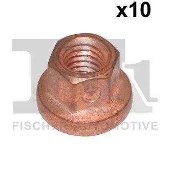 NAKRETKA Z KOL.M8X1.25 CU /10 SZT/ SW11 Fischer Automotive One (FA1) 988081410 (фото 1)