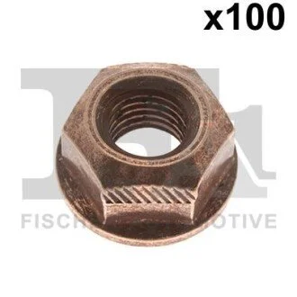 NAKRETKA Z KOL.M10X1.5 CU /100SZT/ SW17 Fischer Automotive One (FA1) 9881007100 (фото 1)