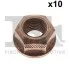 NAKRиTKA UKЭ. WYD. SIMU M10X1.5 SW17FL SELF LOCK 10 SZT. 988100710