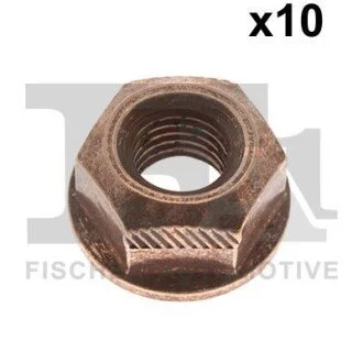 NAKRиTKA UKЭ. WYD. SIMU M10X1.5 SW17FL SELF LOCK 10 SZT. Fischer Automotive One (FA1) 988100710 (фото 1)