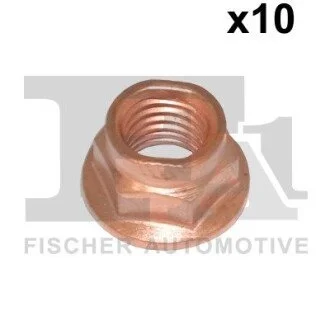 NAKRиTKA UKЭ. WYD. SIMU M10X1.5 SW14FL 10 SZT. Fischer Automotive One (FA1) 988109310 (фото 1)