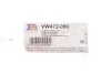 Гофра вихлопної труби VW 76X80XMM Fischer Automotive One (FA1) VW472080 (фото 2)