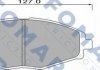 Колодки тормозные дисковые передние FO 642281