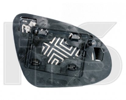 Дзеркало з підігрівом FPS FP7028M12