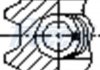Комплект Поршневих Кілець BENZ STD o̸88 1 cyl. FRECCIA FR10127600 (фото 3)