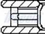 Кольца поршневые FORD +50 ø79.5 1 cyl. FRECCIA FR10-214950 (фото 3)