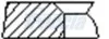 Кільця поршневі FR10-245800