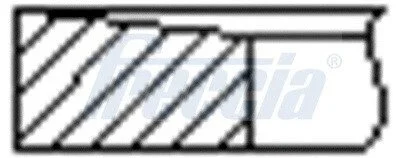 Кільця поршневі OPEL STD ø84 1 cyl. FRECCIA FR10-385700