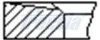 Кільця поршневі FR10-880700