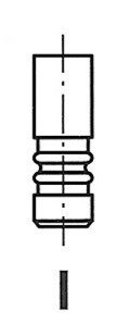 Клапан впускний FORD 4049/SCR IN FRECCIA R4049/SCR