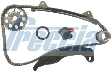 Комплект ланцюга ГРМ TOYOTA YARIS 1.0 \'05- FRECCIA TK08-1007 (фото 1)