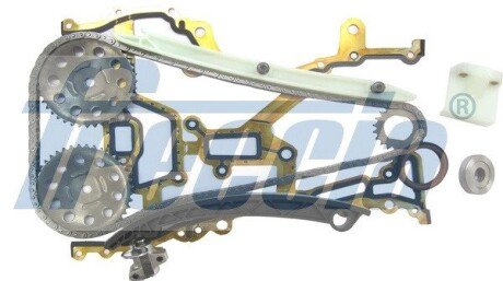 Комплект ланцюга ГРМ OPEL CORSA 1.0/1.2/1.4 \'00- FRECCIA TK08-1009 (фото 1)