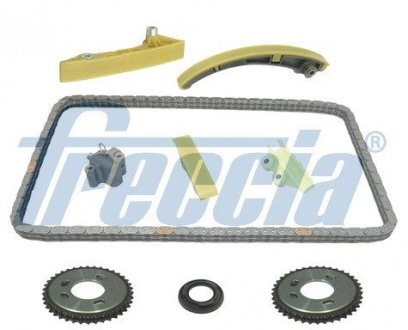 Комплект цепи ГРМ FORD TRANSIT 2.4 '00-'07 FRECCIA TK08-1074 (фото 1)