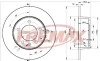 Диск тормозной FREMAX BD-1410 (фото 1)