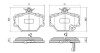 Колодки тормозные FREMAX FBP-1133 (фото 1)