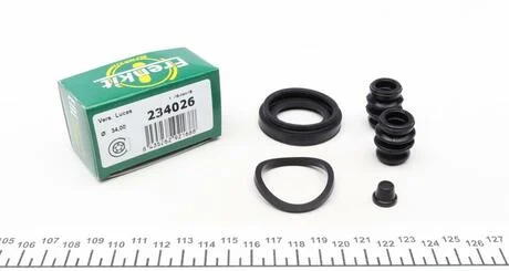 Ремкомплект тормозного суппорта AUDI A 2 NISSAN ALMERA RENAULT MEGANE, SCENIC SEAT AROSA, IBIZA, MAL FRENKIT 234026