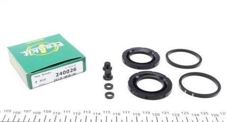 Ремкомплект гальмівного супорта MERCEDES-BENZ M-CLASS 98-05;NISSAN 350 Z 03-,350 Z Roadster 05- FRENKIT 240026