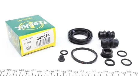 Ремкомплект супорта Audi A4 B5, A4 B6, A4 B7, A6 C5, Allroad C5 VW Passat B5, Passat B5.5, Phaeton 1.6-4.2 01.95-03.16 FRENKIT 243031