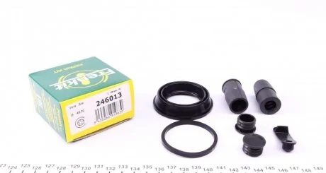 Ремкомплект гальмівного супорта BMW 3 E46 99-05,5 E60 03-10,6 E63-64 04-11,7 E65 01-08,1 E81-E88 04-11,3 05-12,5 FRENKIT 246013