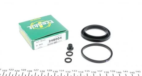 Ремкомплект тормозного суппорта FIAT PANDA, MARBELLA, REGATA, UNO, 128 RITMO, NUOVA RITMO, X 1/9 FOR FRENKIT 248004