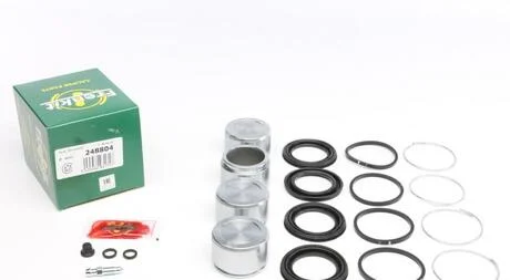 Ремкомплект гальмівного супорту з поршнем TOYOTA Land Cruiser 150 -F FRENKIT 248804 (фото 1)