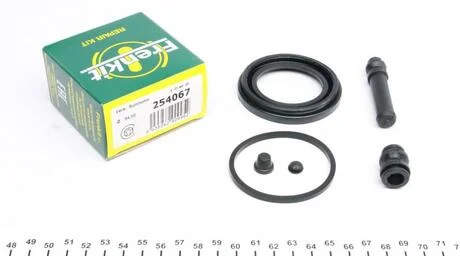 Ремкомплект переднього супорта FRENKIT 254067
