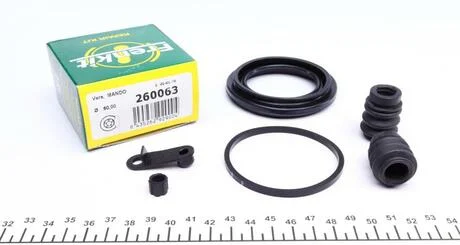 Ремкомплект гальмівного супорту OPEL Astra/Ibsignia 08>>/Saab9-5 10-12 -F FRENKIT 260063