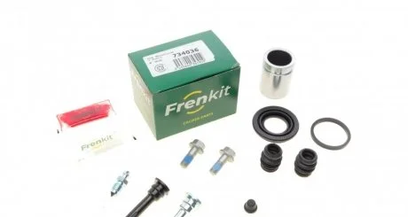 Ремкомпл. супорта зад. Hyundai Sonata/Kia Sportage (d=34mm) (+поршень/направляюча) FRENKIT 734036
