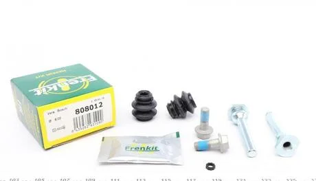 Ремкомплект направляючих супорту SMART/TOYOTA Yaris I -F FRENKIT 808012